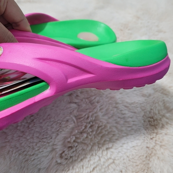 Slide Flip Flop Thong Flat Sandals Sz 9 Width - Picture 3 of 10